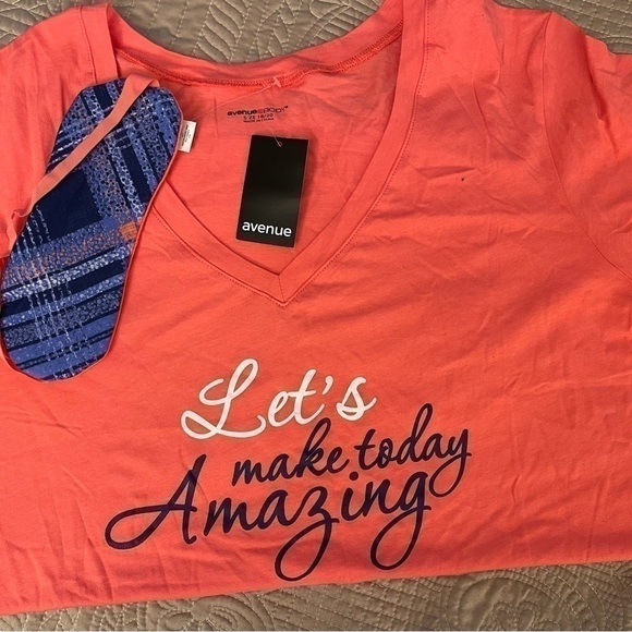 The Avenue PJ’s. “Let’s Make Today Amazing”. Size 18/20. NWT - Picture 3 of 7